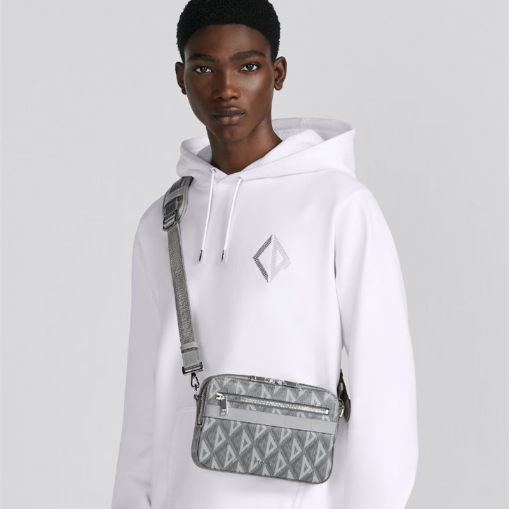 Dior Oblique Galaxy Men Shoulder Bags Size 22*15*6cm