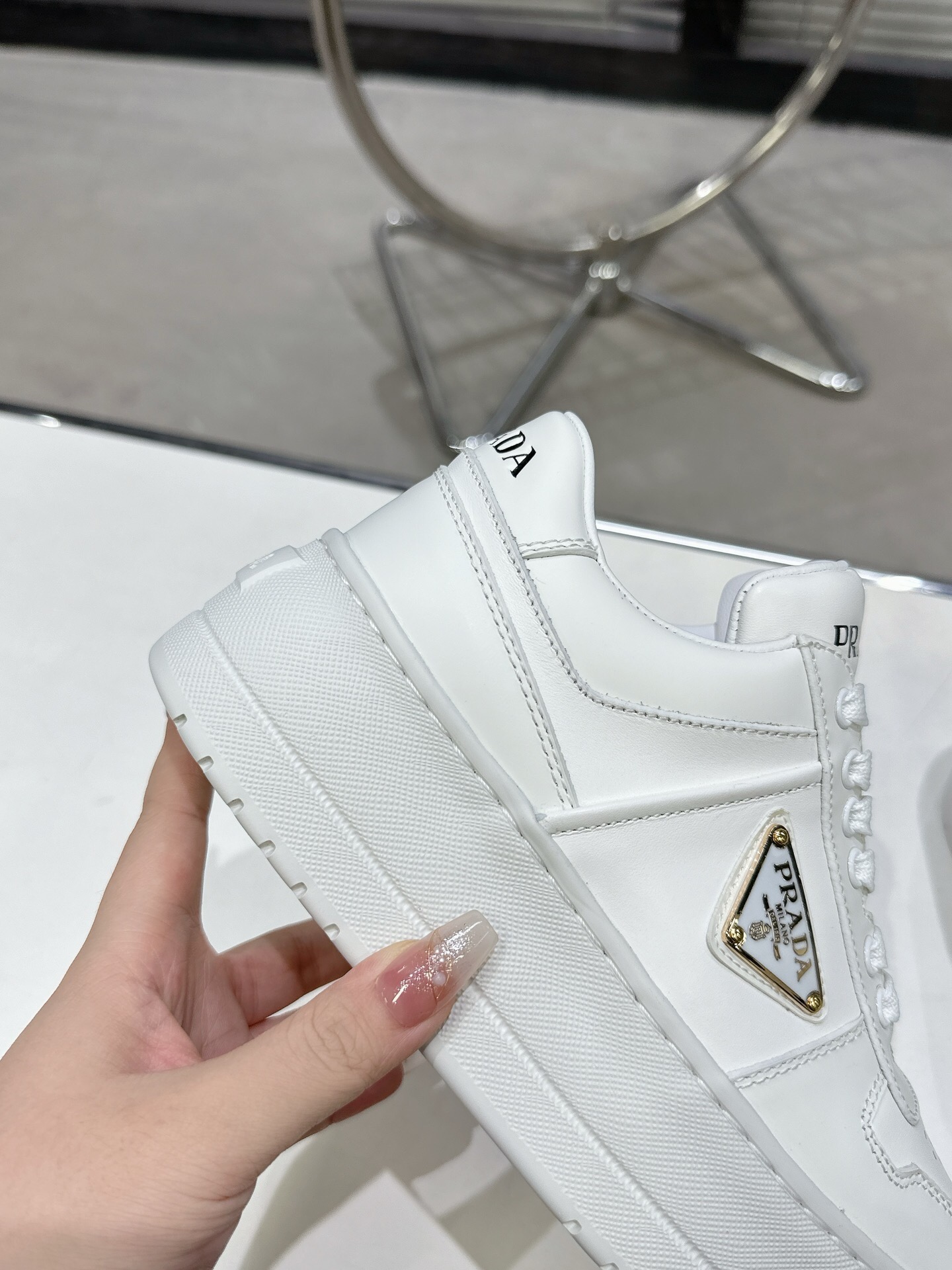 Prada 2024 New Downtown Bold leather sneaker Size 36-40