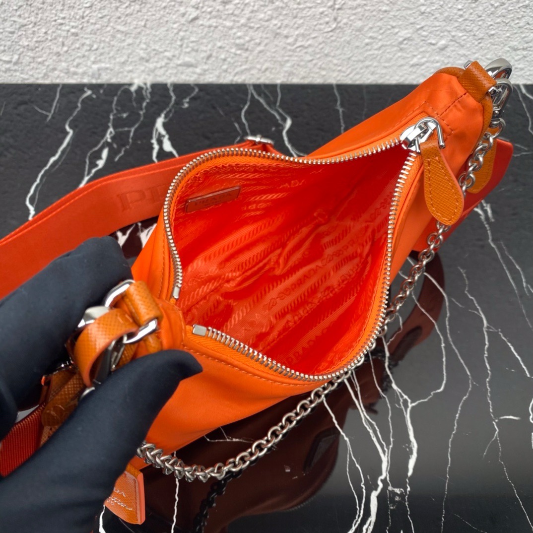 Prada 1BH204 Redition 2005 Women Bags Canvas 22*12*6cm