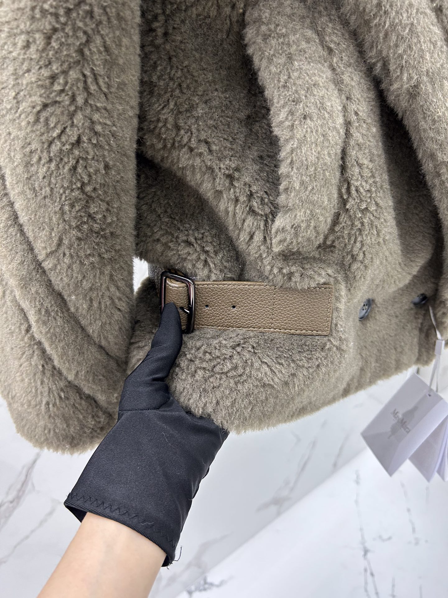 Max Mara Teddy fur Short coat Size XS-M