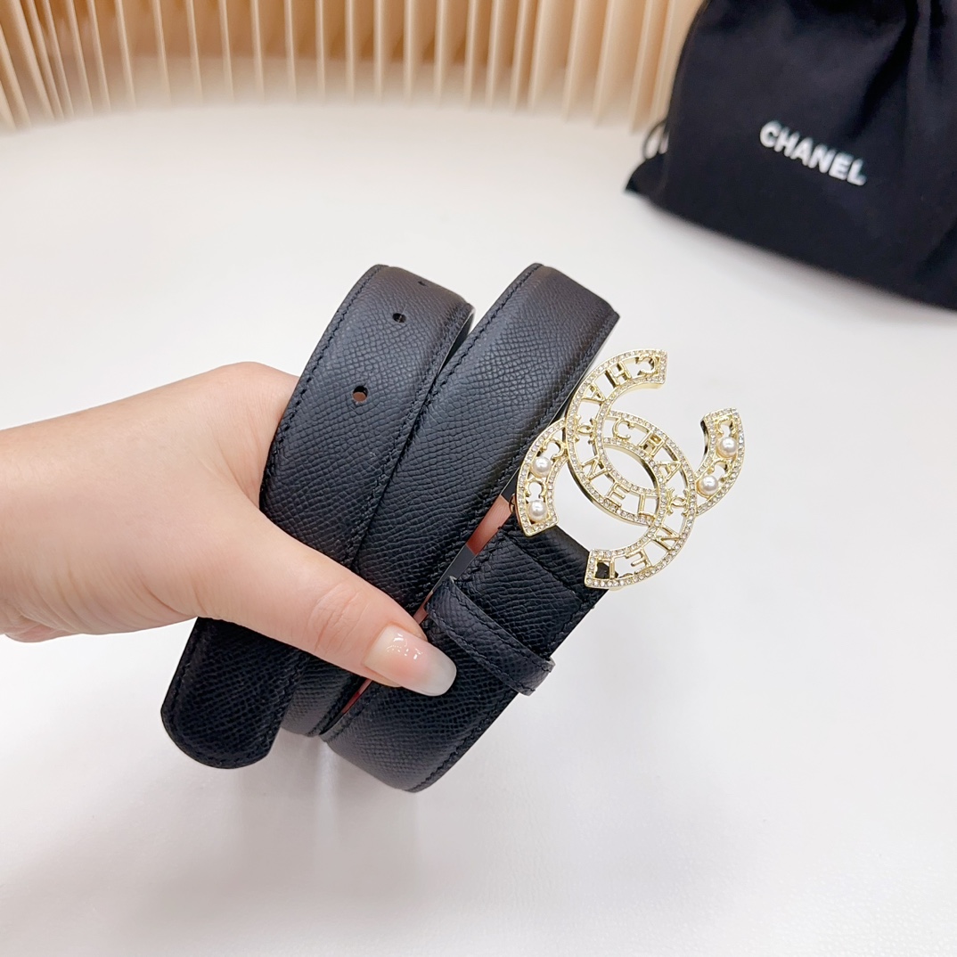 Chanel Women Belt Width 3cm