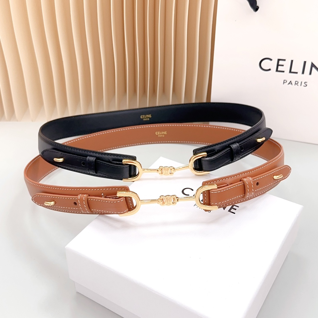 Celine Women Belt Width 3cm