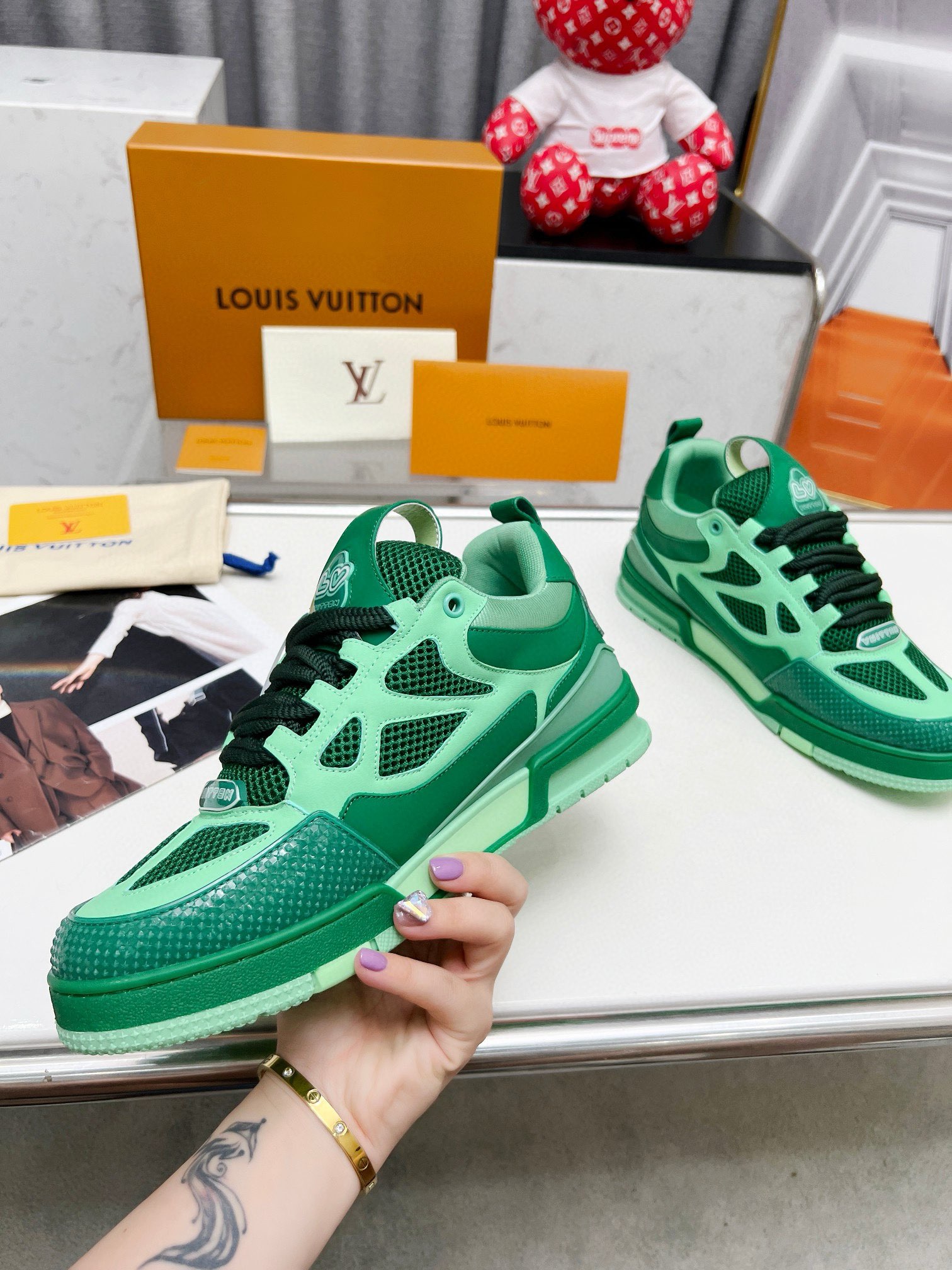 Louis Vuitton 2024ss LV Skate Sneaker Size 36-46