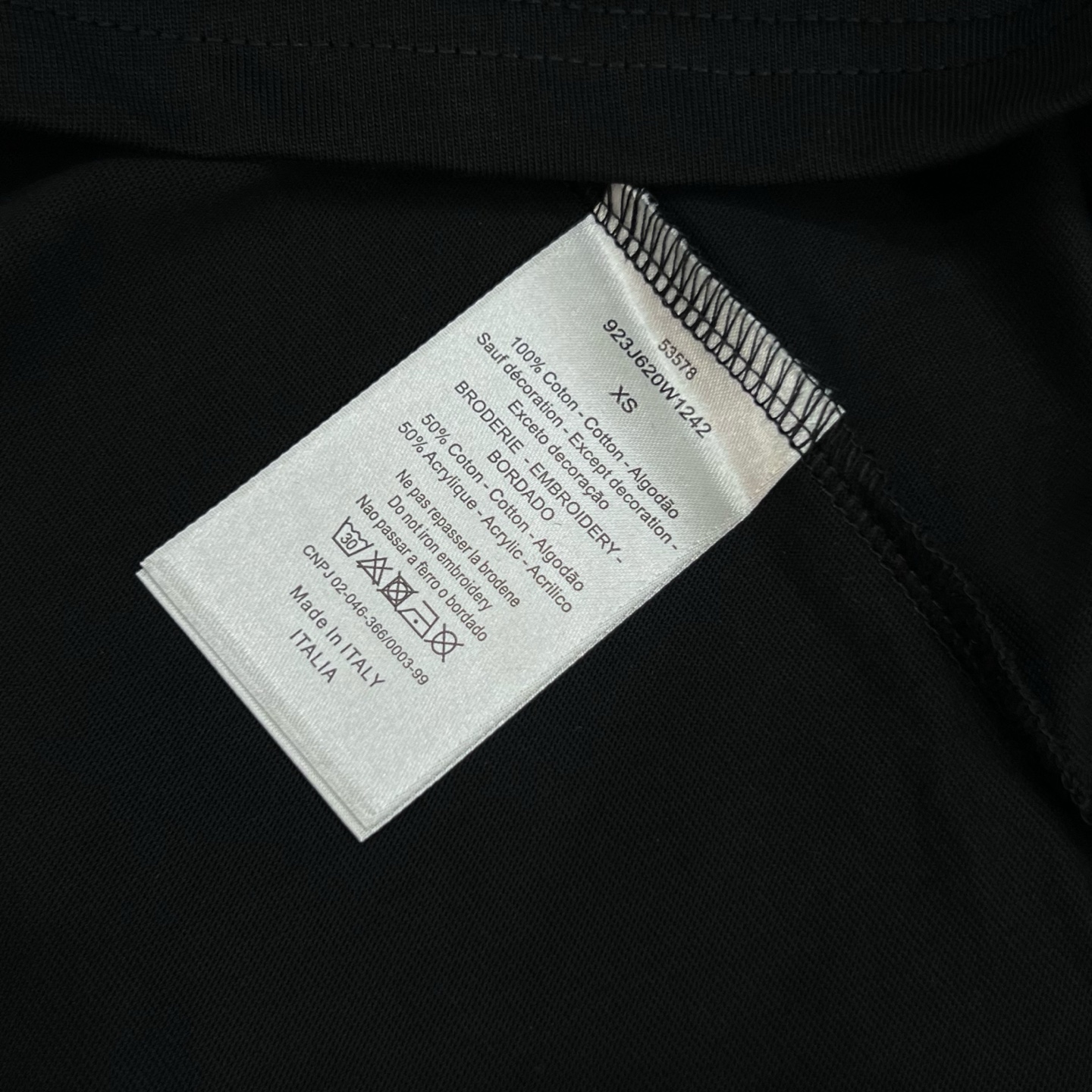 Dior T Shirt  Embroider Logo Size XS-L