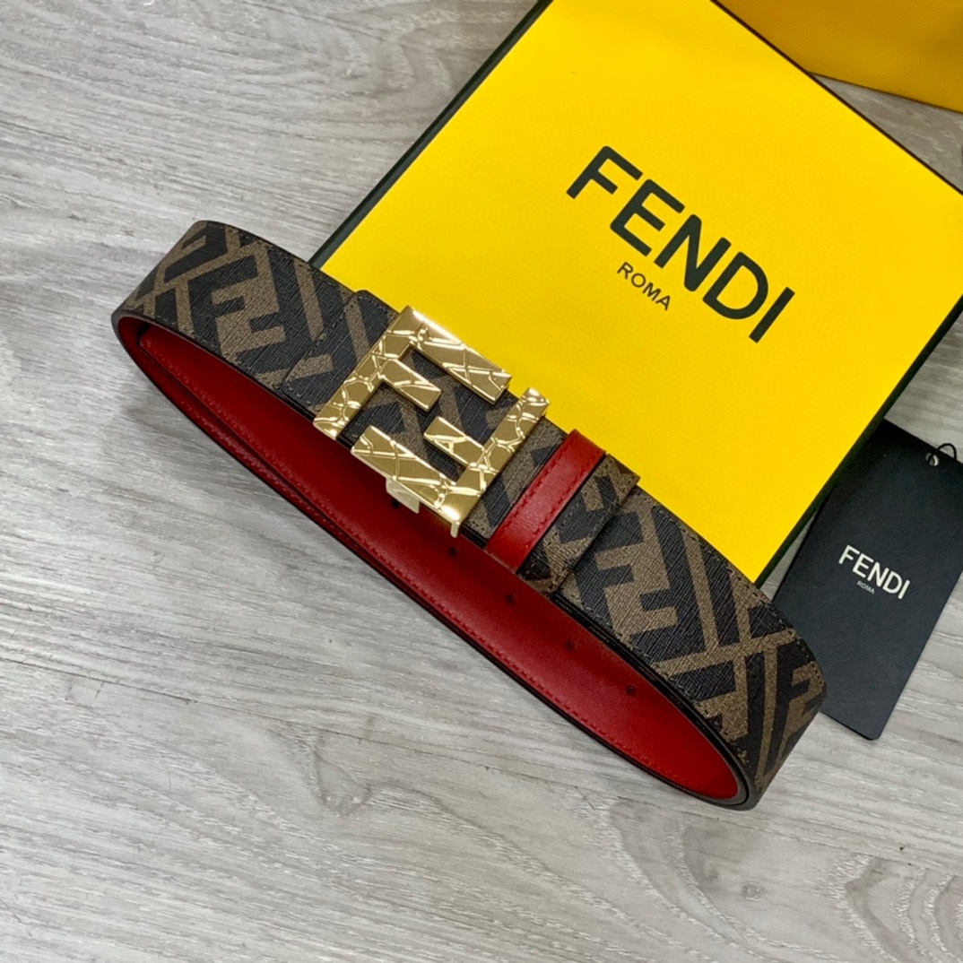 Fendi Men Belt Width 4cm