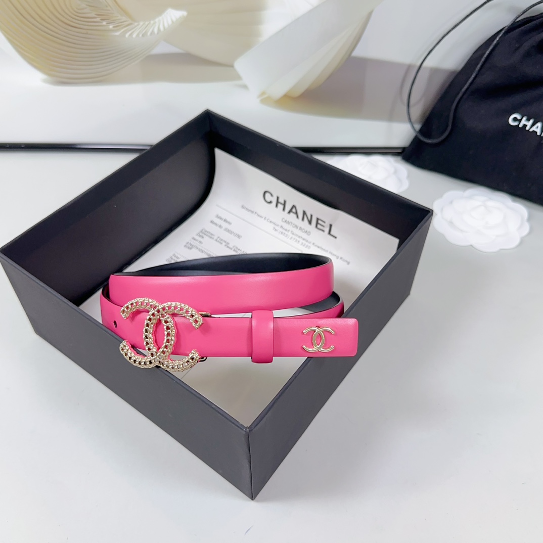 Chanel Women Belt Width 2cm