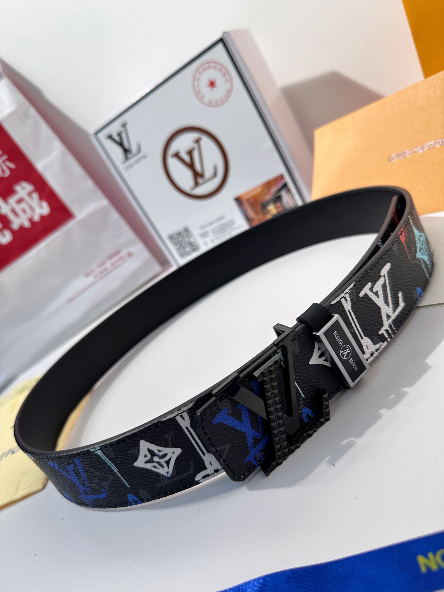 Louis Vuitton Men Belt Width 3.8cm