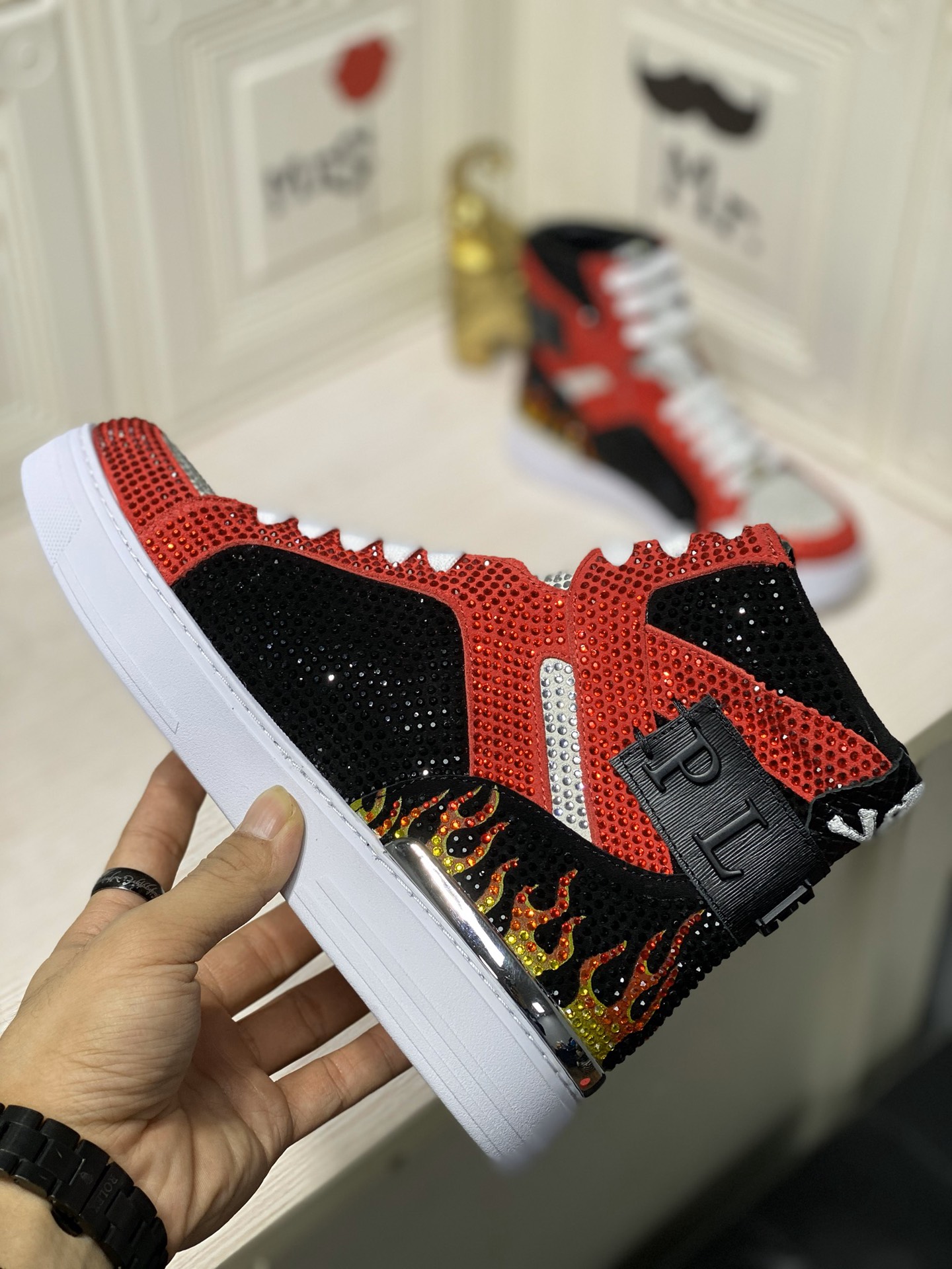 Philipp Plein Mens Outdoor Sneakers Shoes 38 - 45