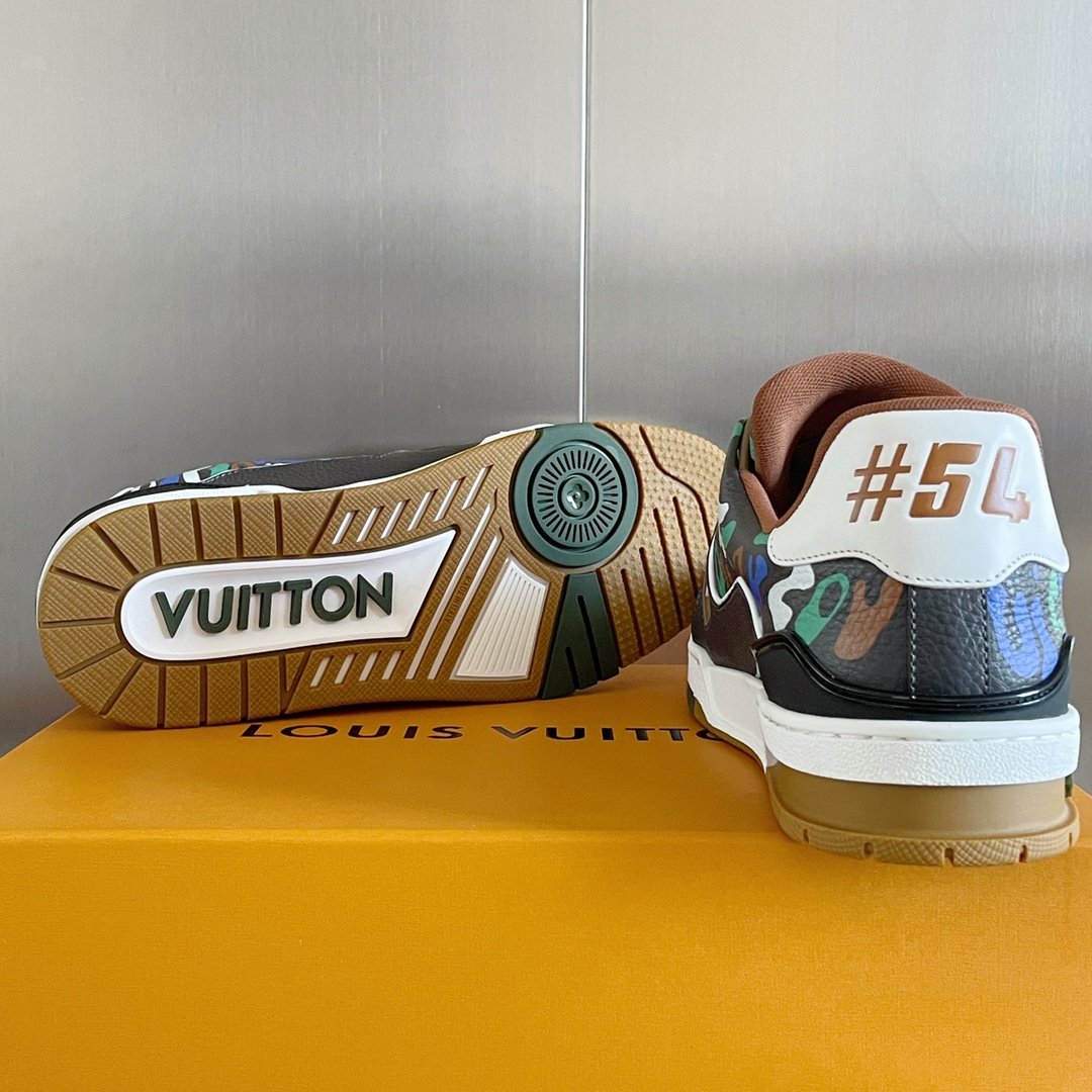 Louis Vuitton 2024New LV Trainer Sneaker Size 36-46