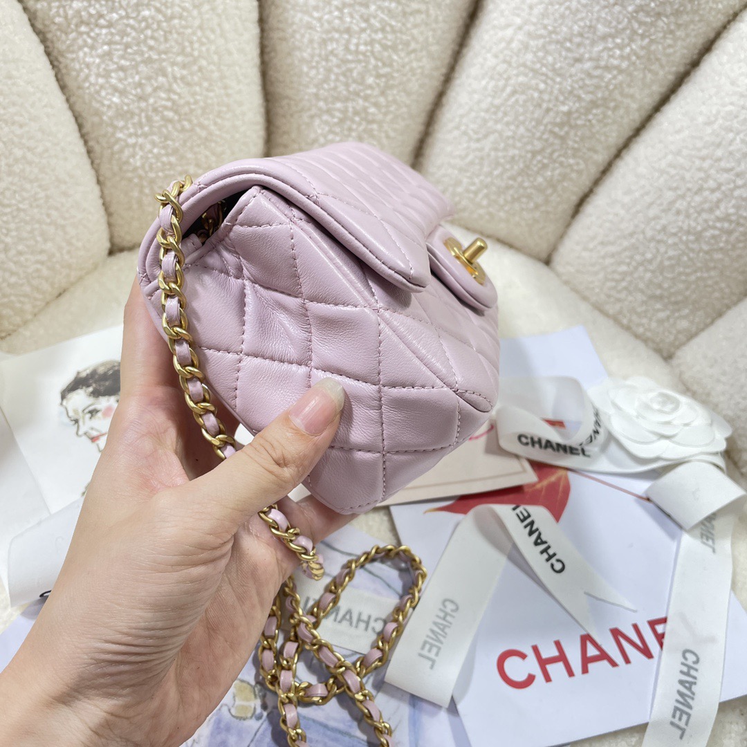 Chanel AS1787 Shoulder Bags Sheepskin 20cm