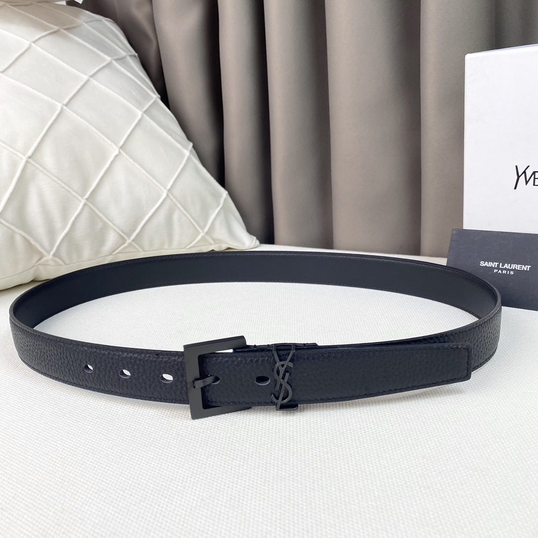 YSL Women Belt Width 3cm