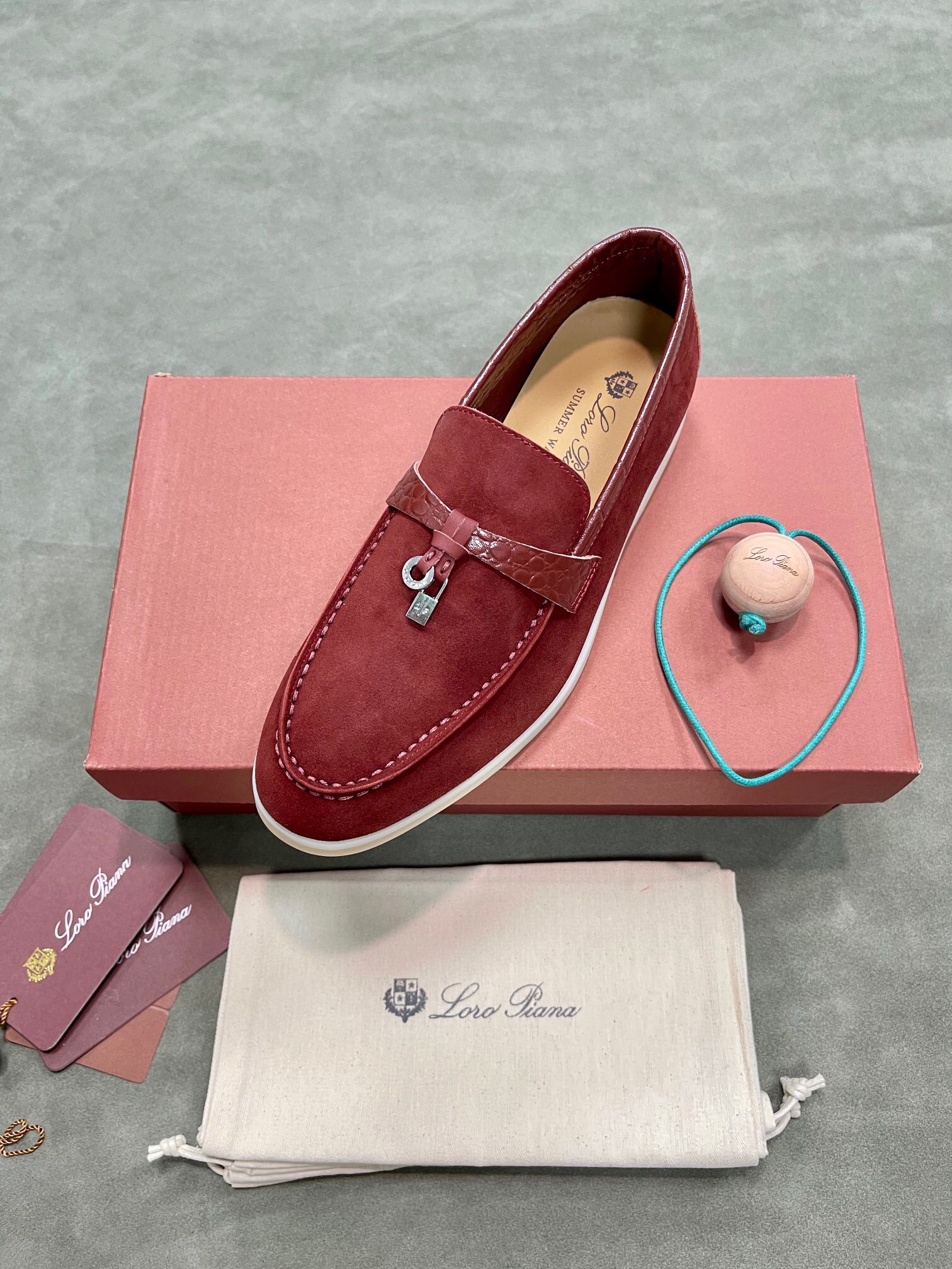 Loro Piana Unisex Loafers Size 36-45