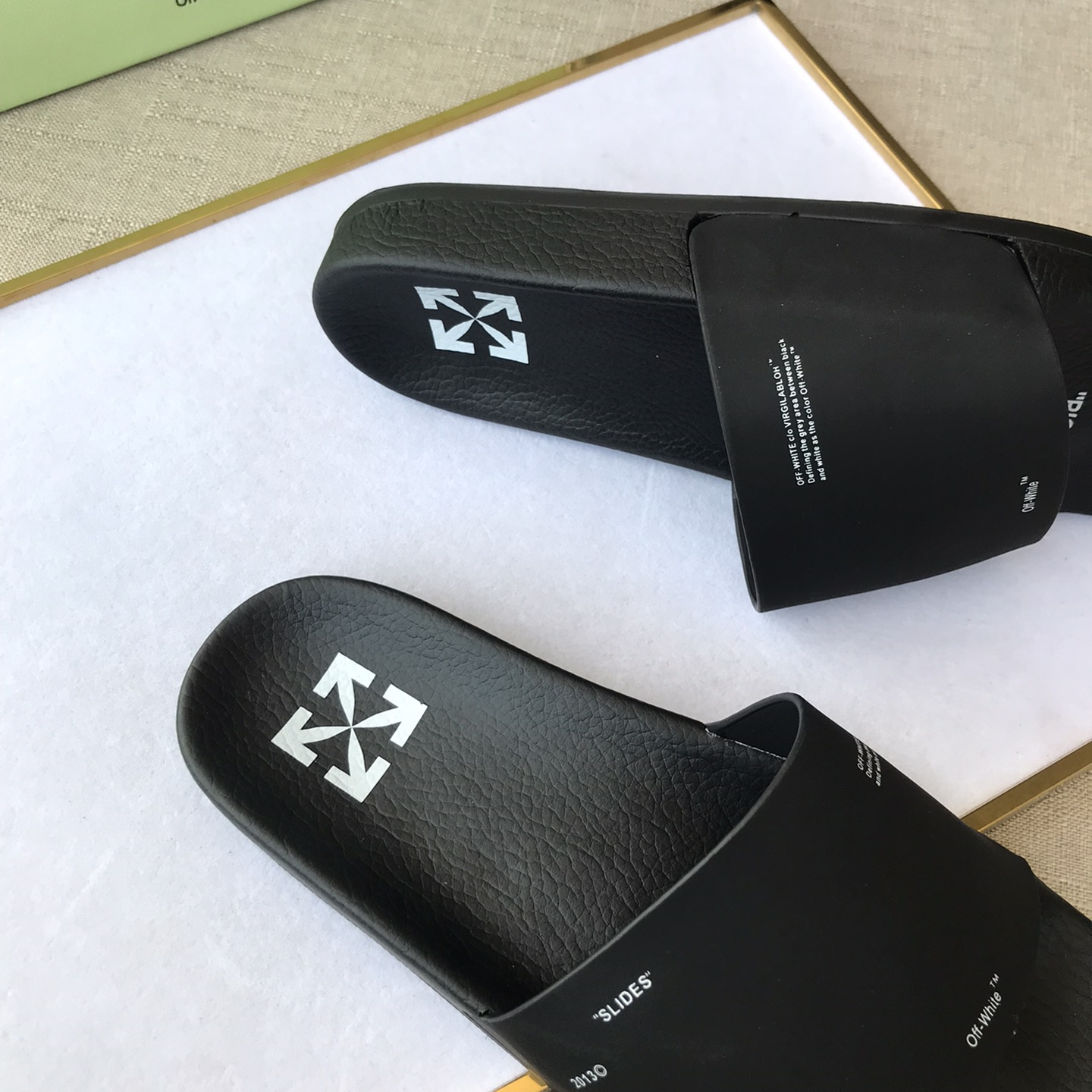 OFF White Mens Women Sandals Gr. 36-46