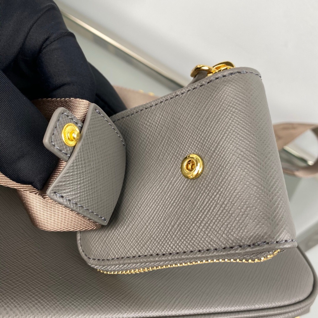 Prada 1BH204 Redition 2005 Women Bags Leather 22*18*6cm