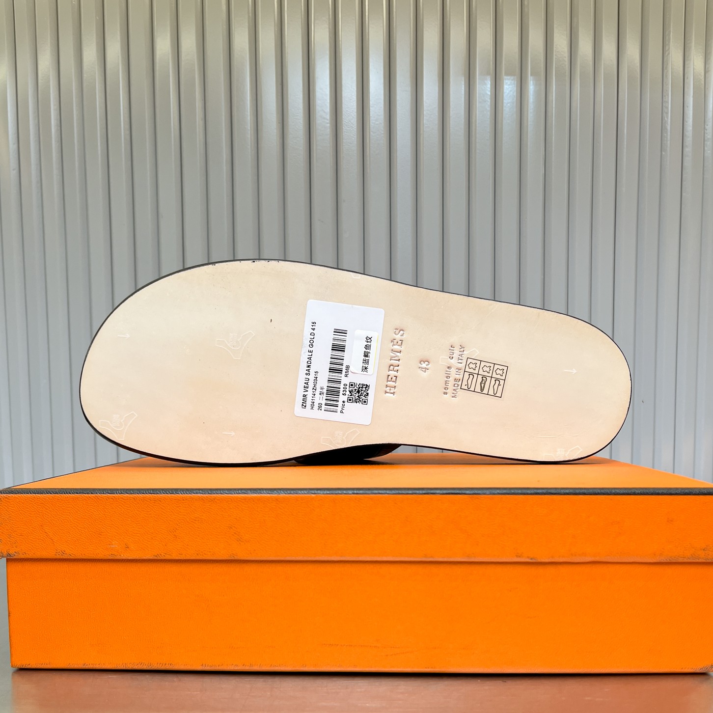 Hermes lzmir Sandals Size 40-45