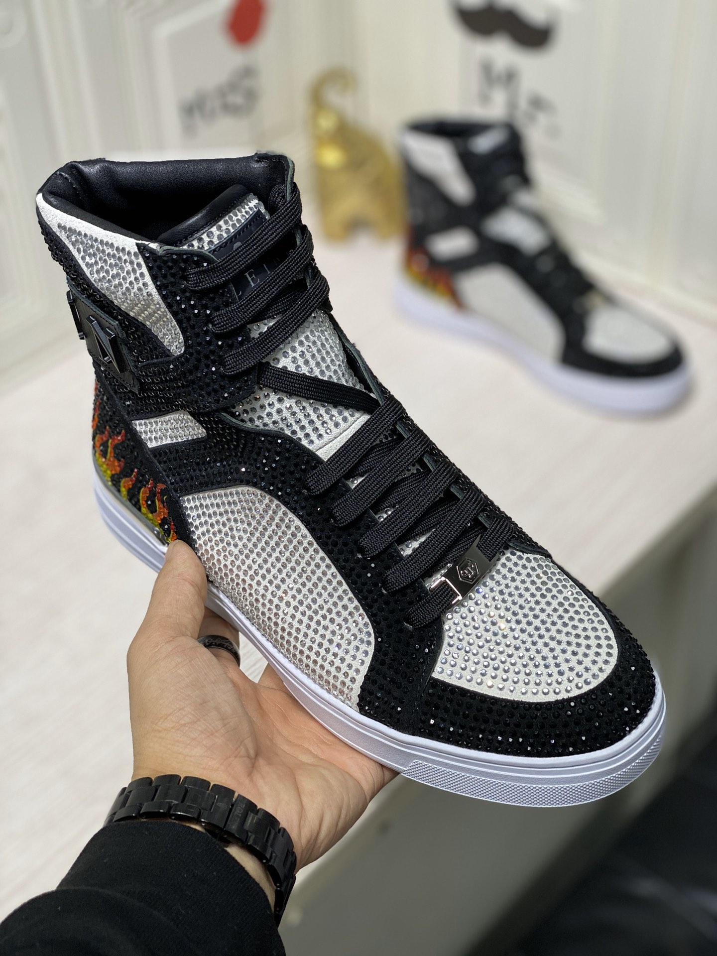 Philipp Plein Mens Outdoor Sneakers Shoes 38 - 45