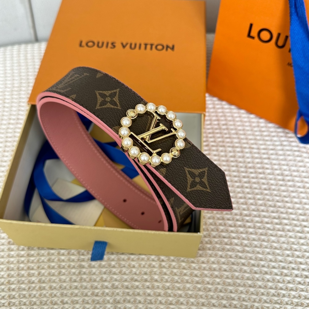 Louis Vuitton Women Belt Width 3.5cm