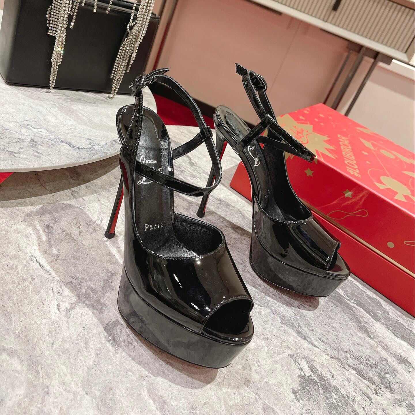 Christian Louboutin Jenlove Alta Pumps Size 35-41 2-Color