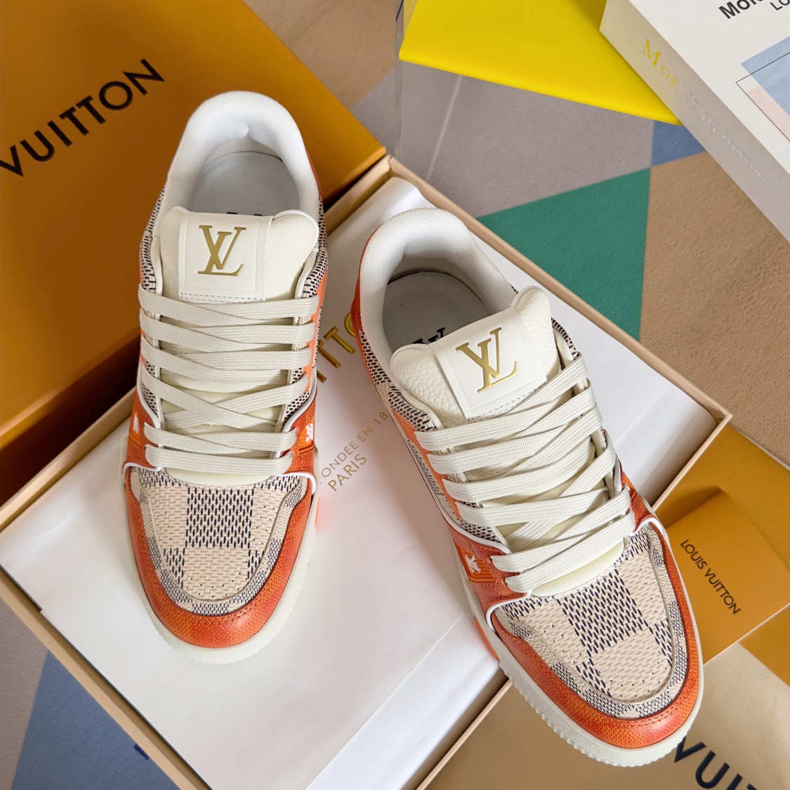 Louis Vuitton 2024New LV Trainer Sneaker Size 36-46