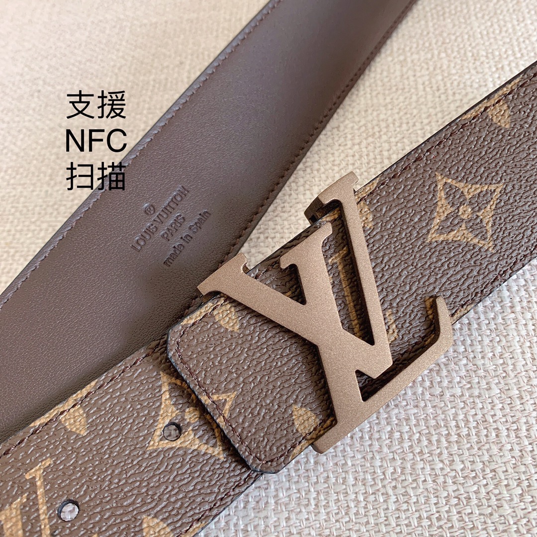 Louis Vuitton Men Belt Width 4cm