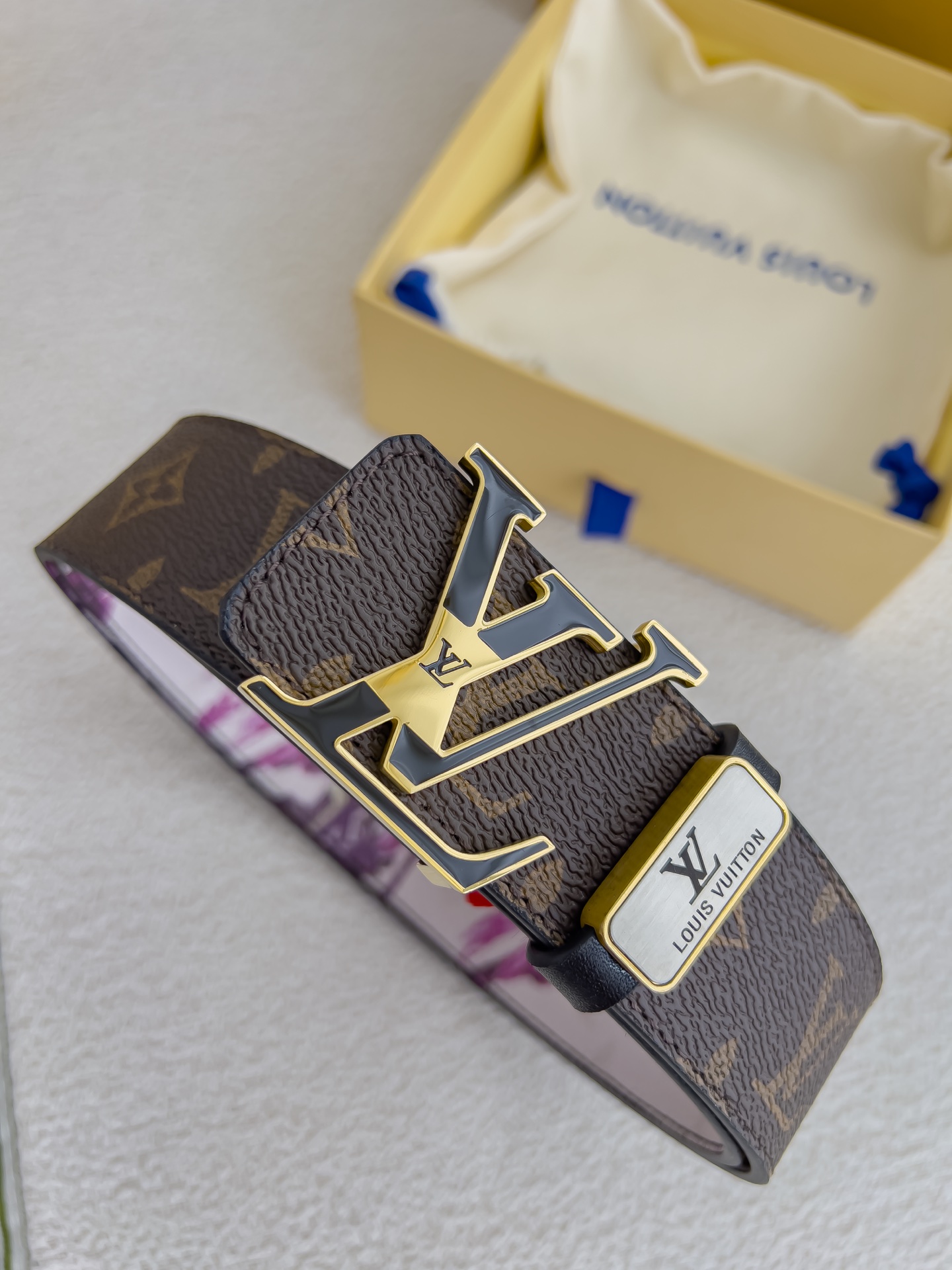 Louis Vuitton Men Belt Width 3.8cm