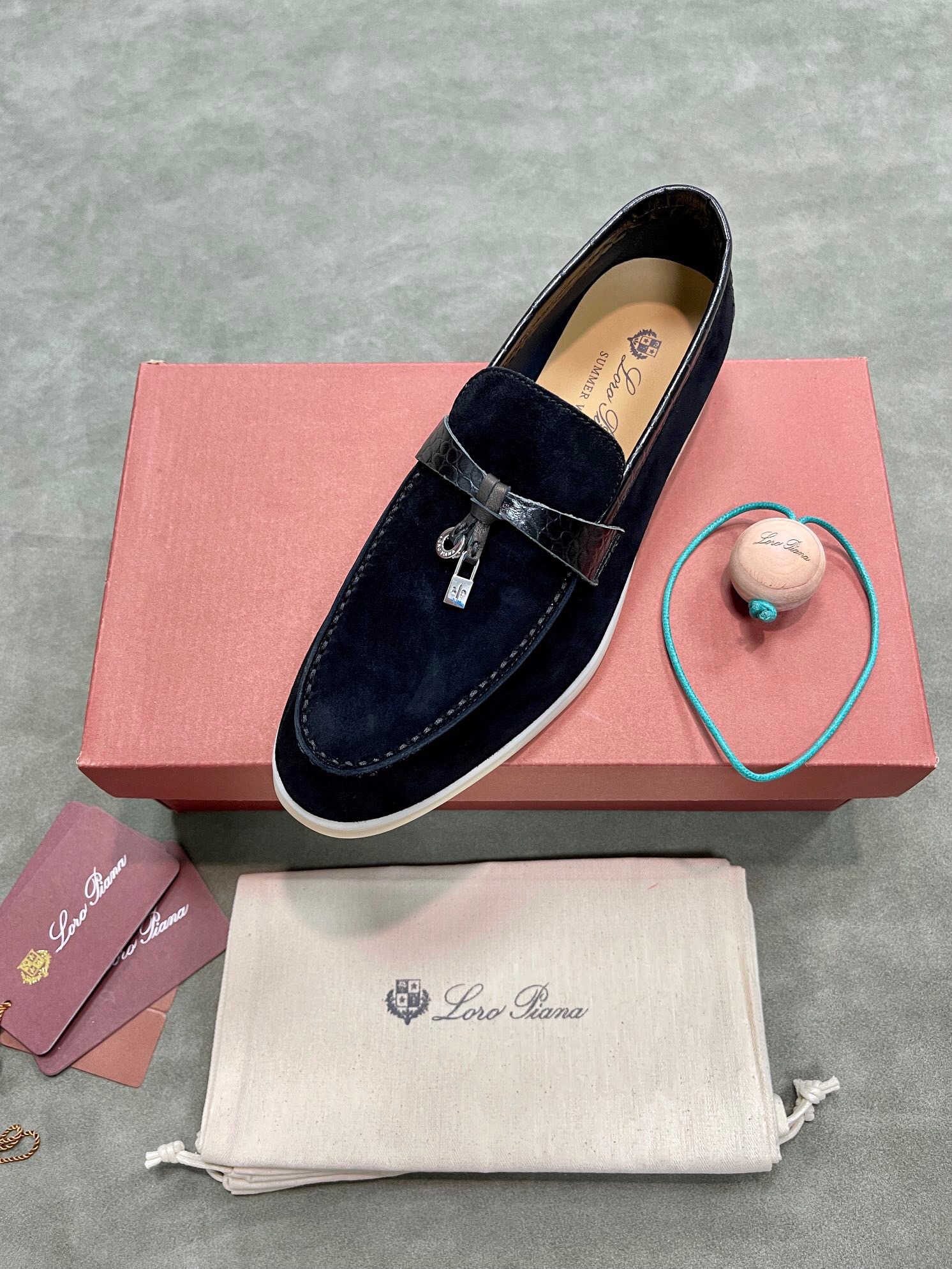 Loro Piana Unisex Loafers Size 36-45