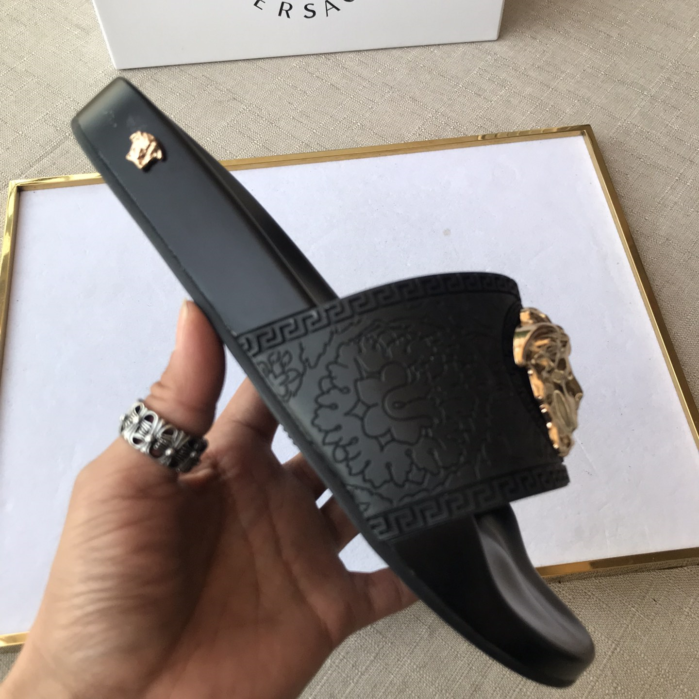 Versace Mens Women Sandals Gr. 36-46