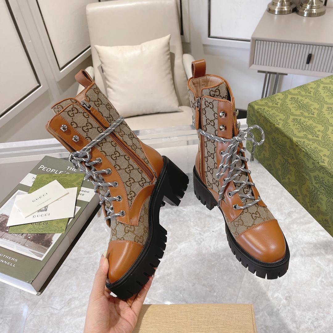 Gucci S1 Women New High Boots Size 35-42