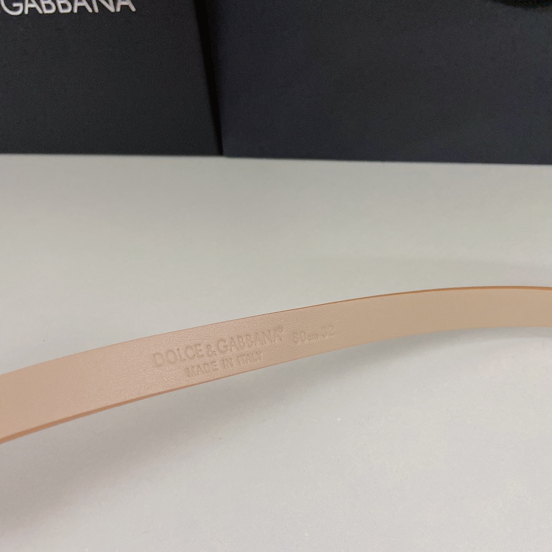 Dolce Gabbana Women Belt Width 1.5cm