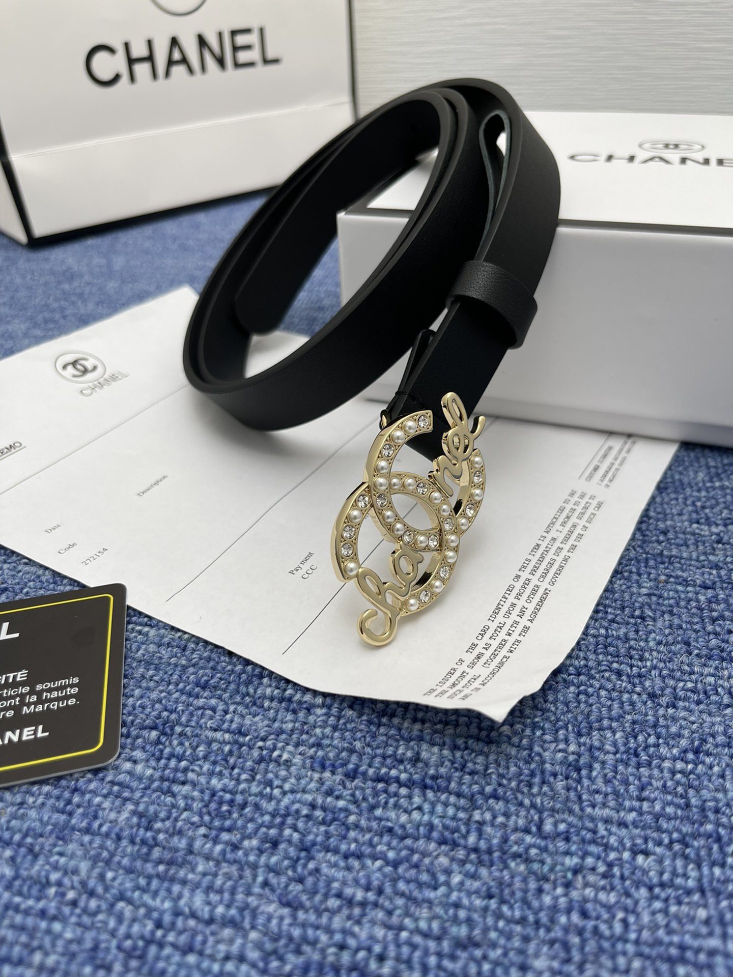 Chanel Women Belt Width 2cm