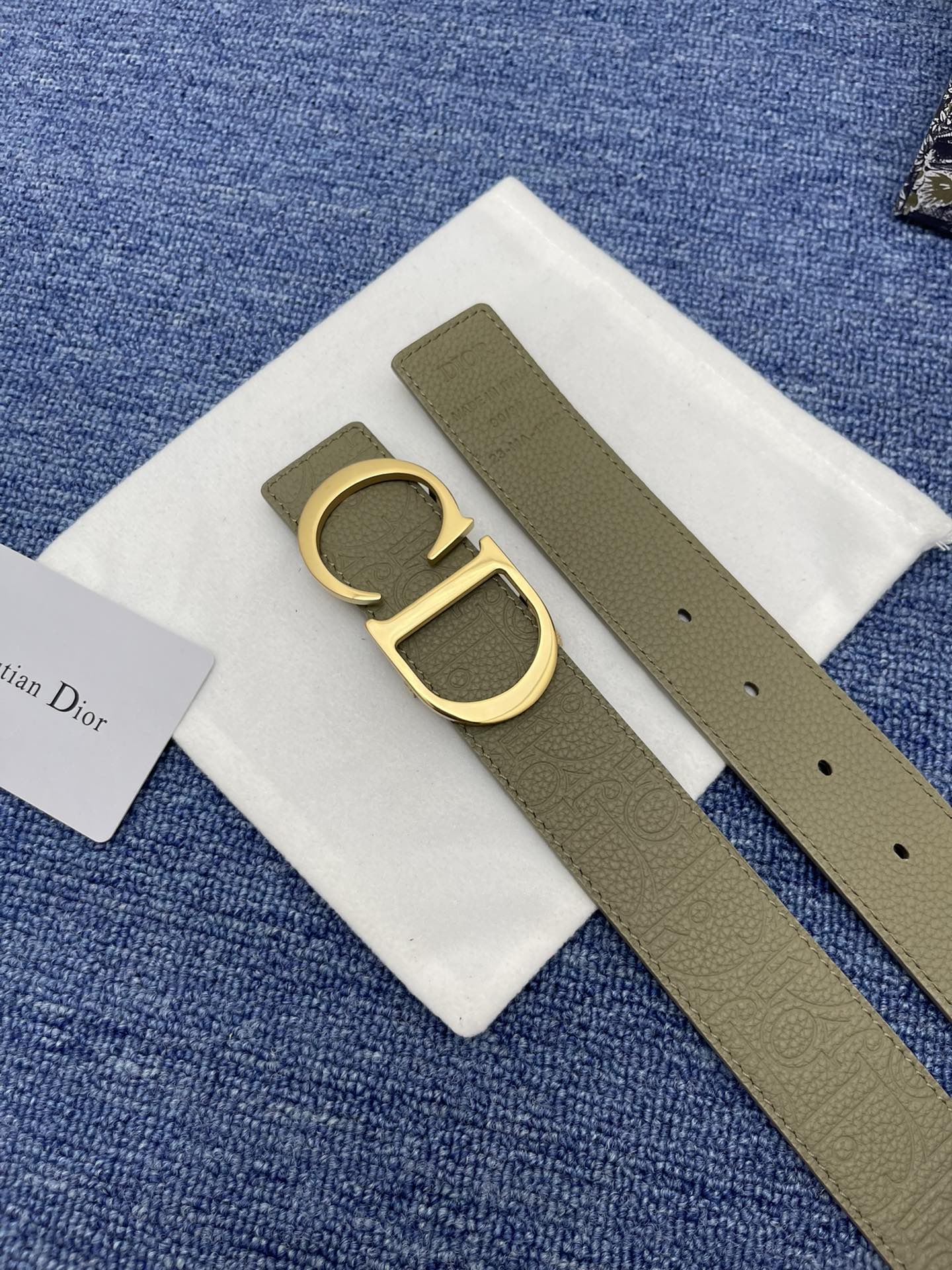 Dior Men Belt Width 3.5cm
