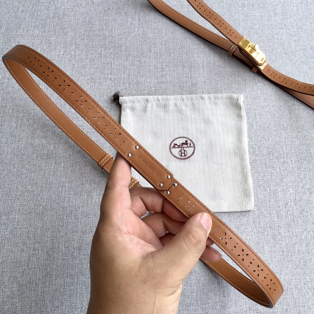 Hermes Kelly Women Belt Width 1.8cm