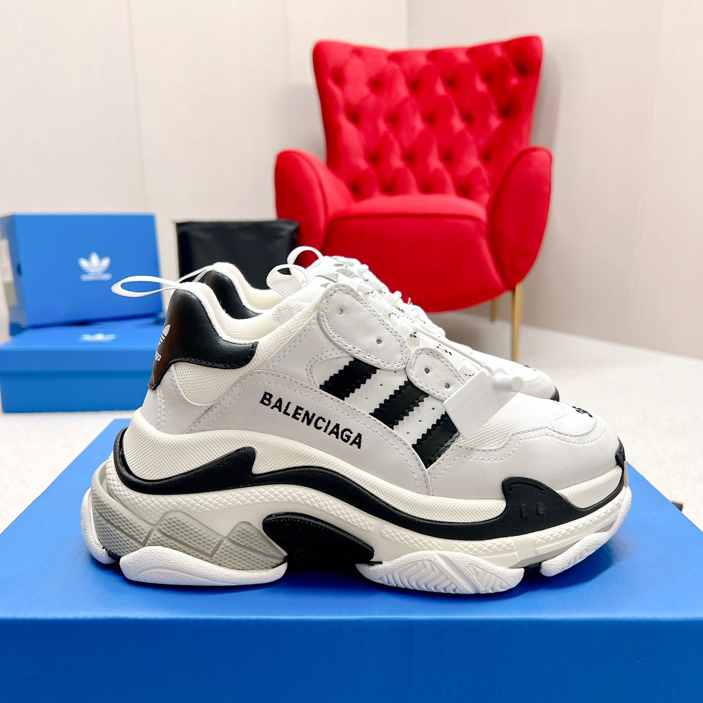 Balenciaga x Adidas Triple S Sneaker Size 35-45  4-Color