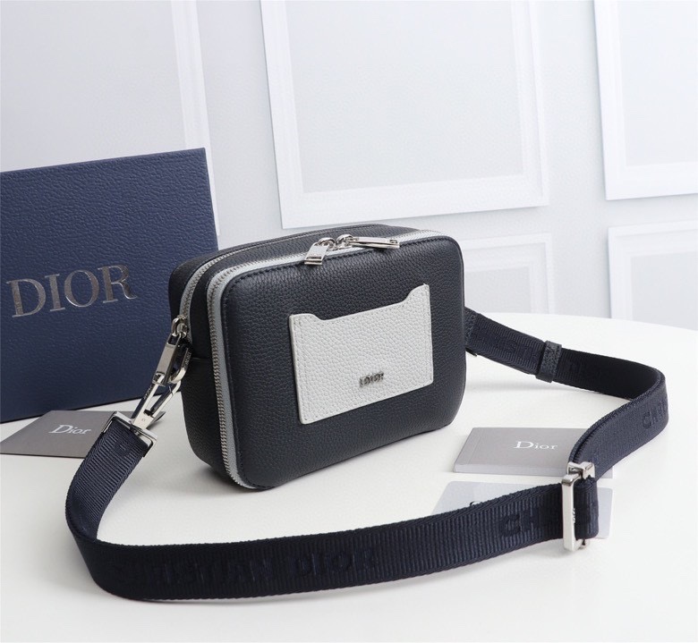Dior Mens Shoulder Bags 17*12.5*5cm