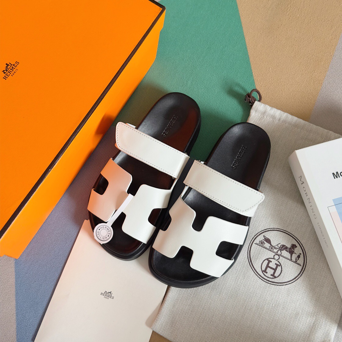 Hermes chypre Slippers Size 36-45