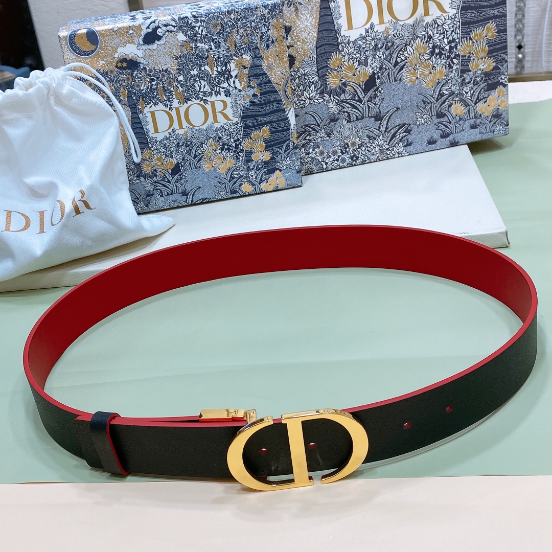 Dior Women Belt Width 3.5cm