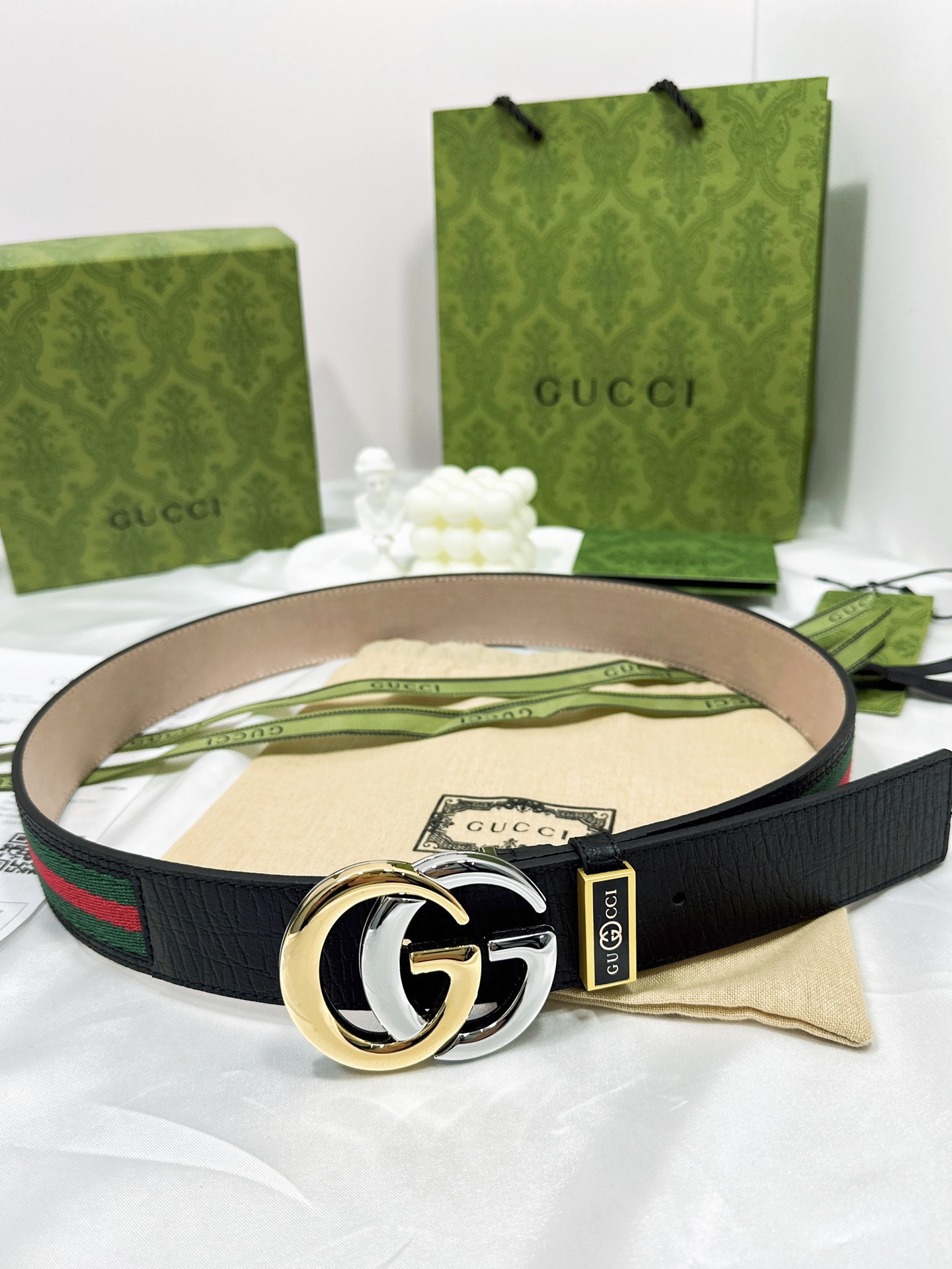 Gucci Men Belt Width 3.8cm