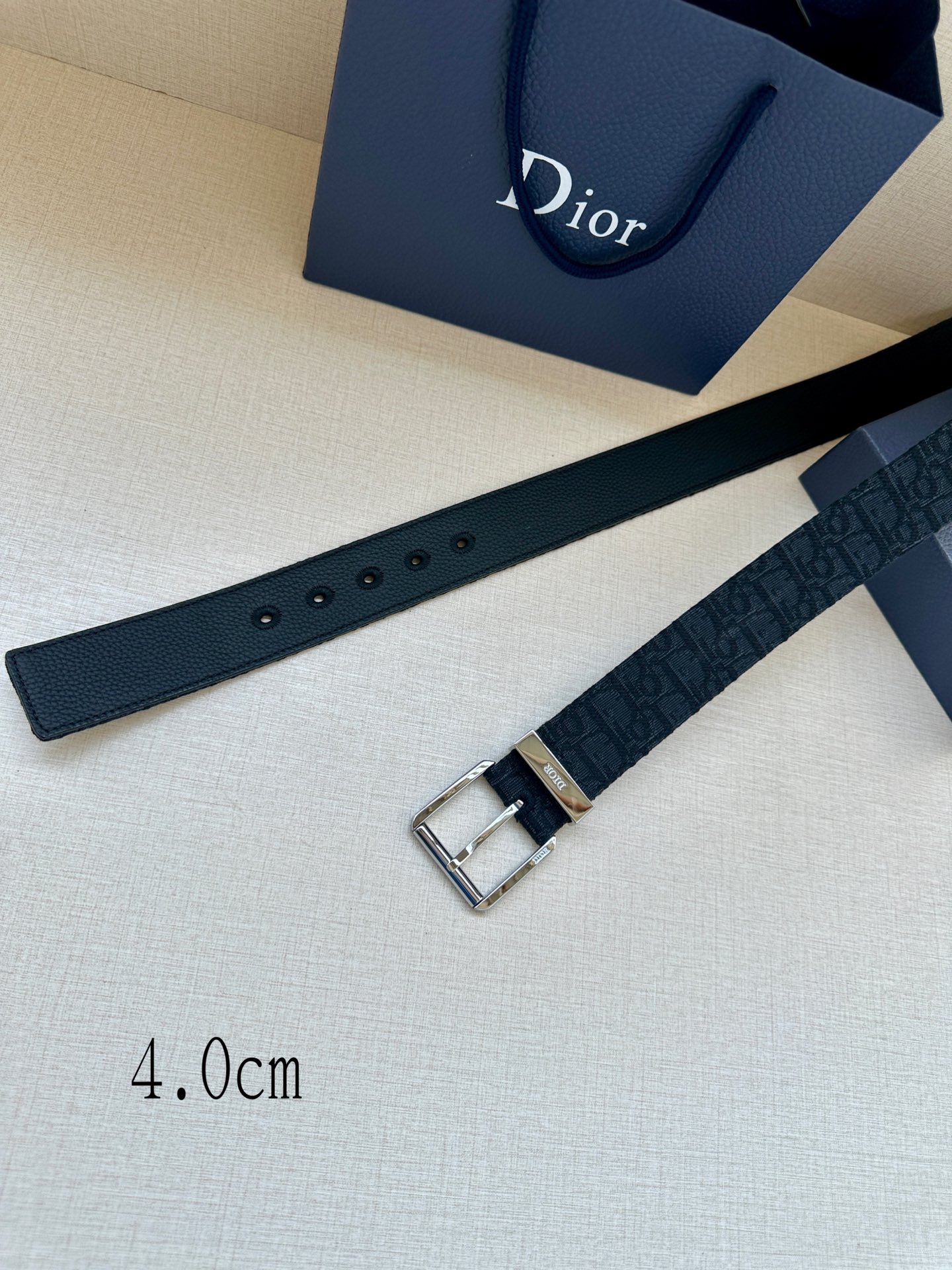 Dior Men Belt Width 4cm