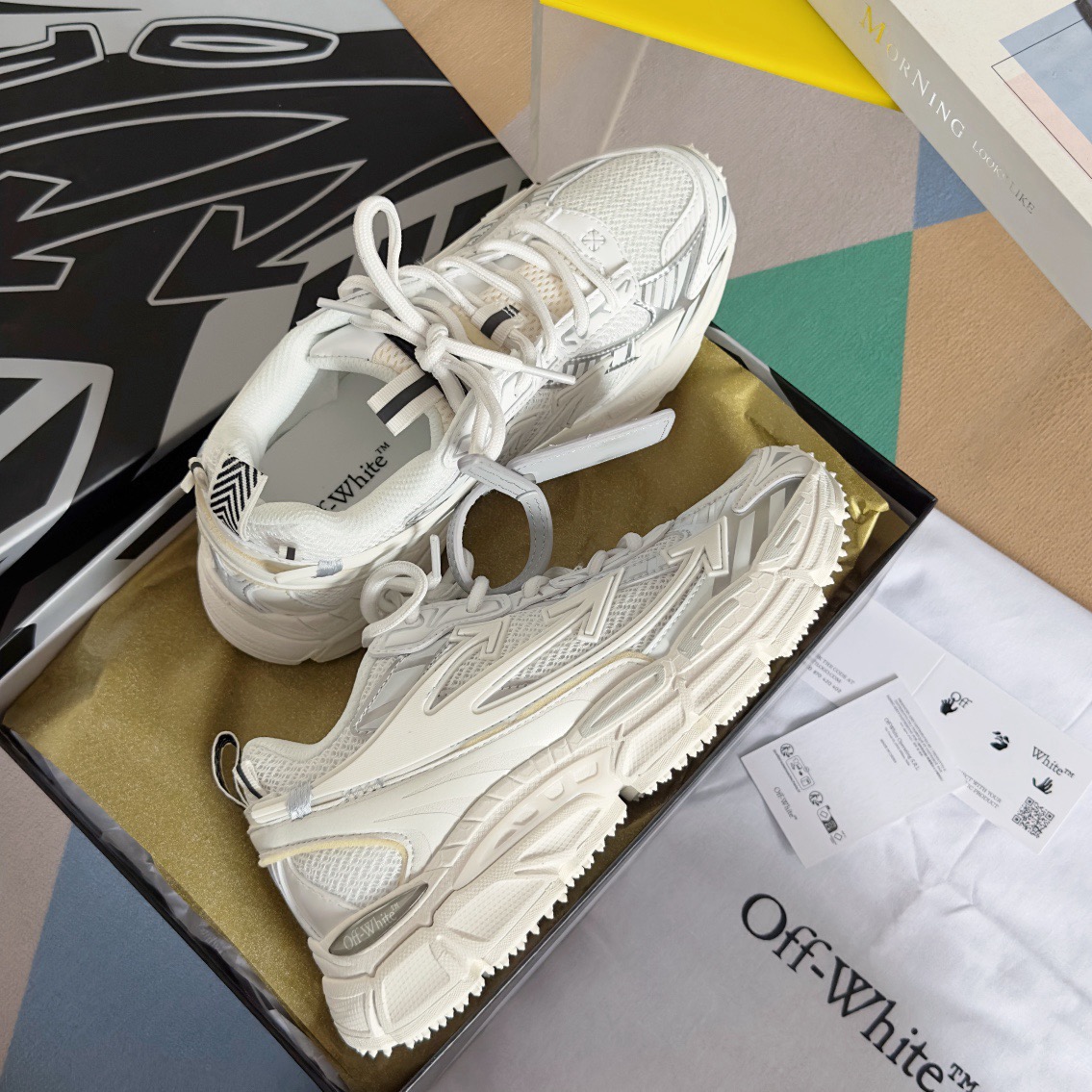 OFF White 2024ss Ow Be Right Back Sneaker Size 36-46