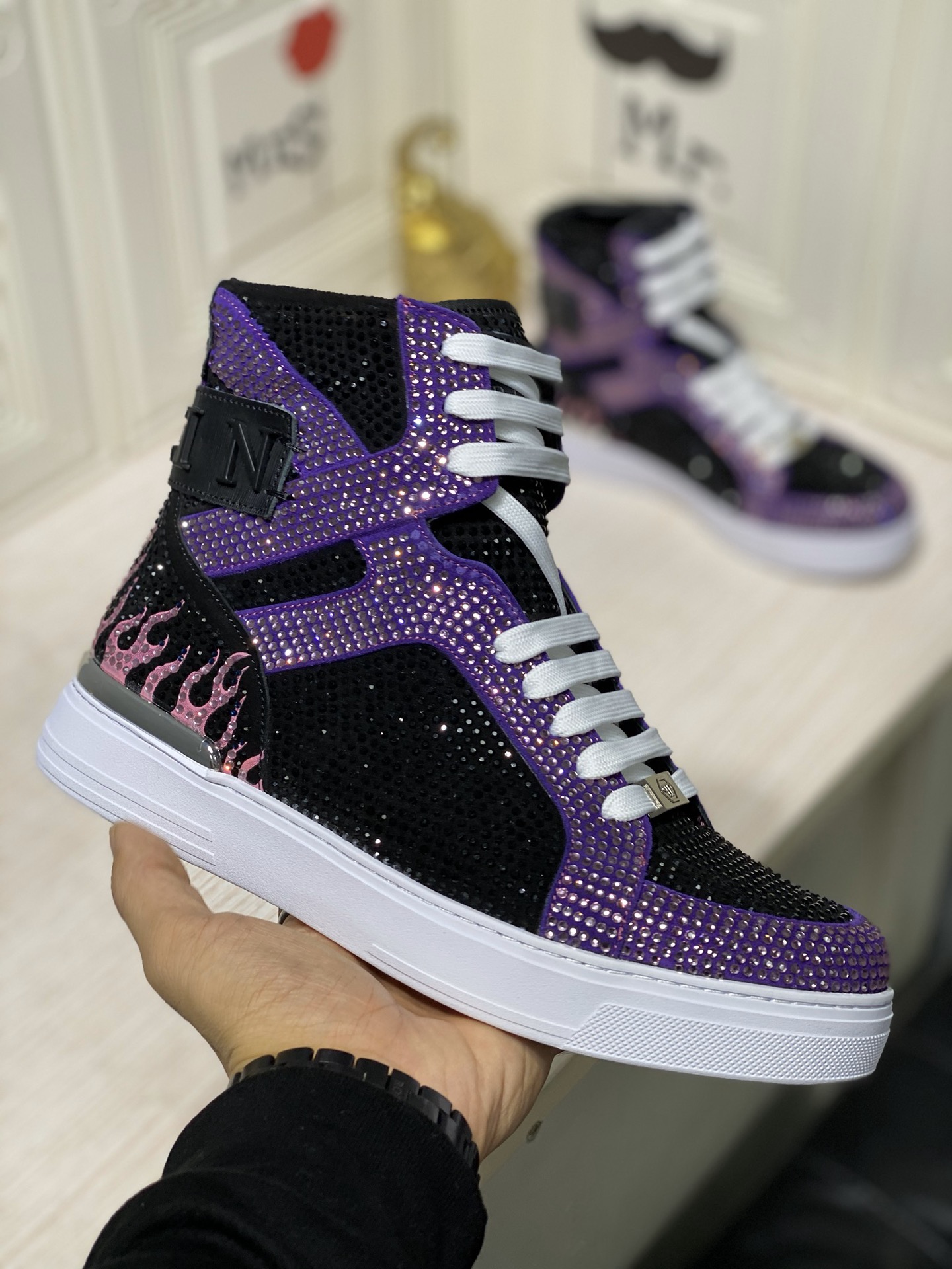 Philipp Plein Mens Outdoor Sneakers Shoes 38 - 45