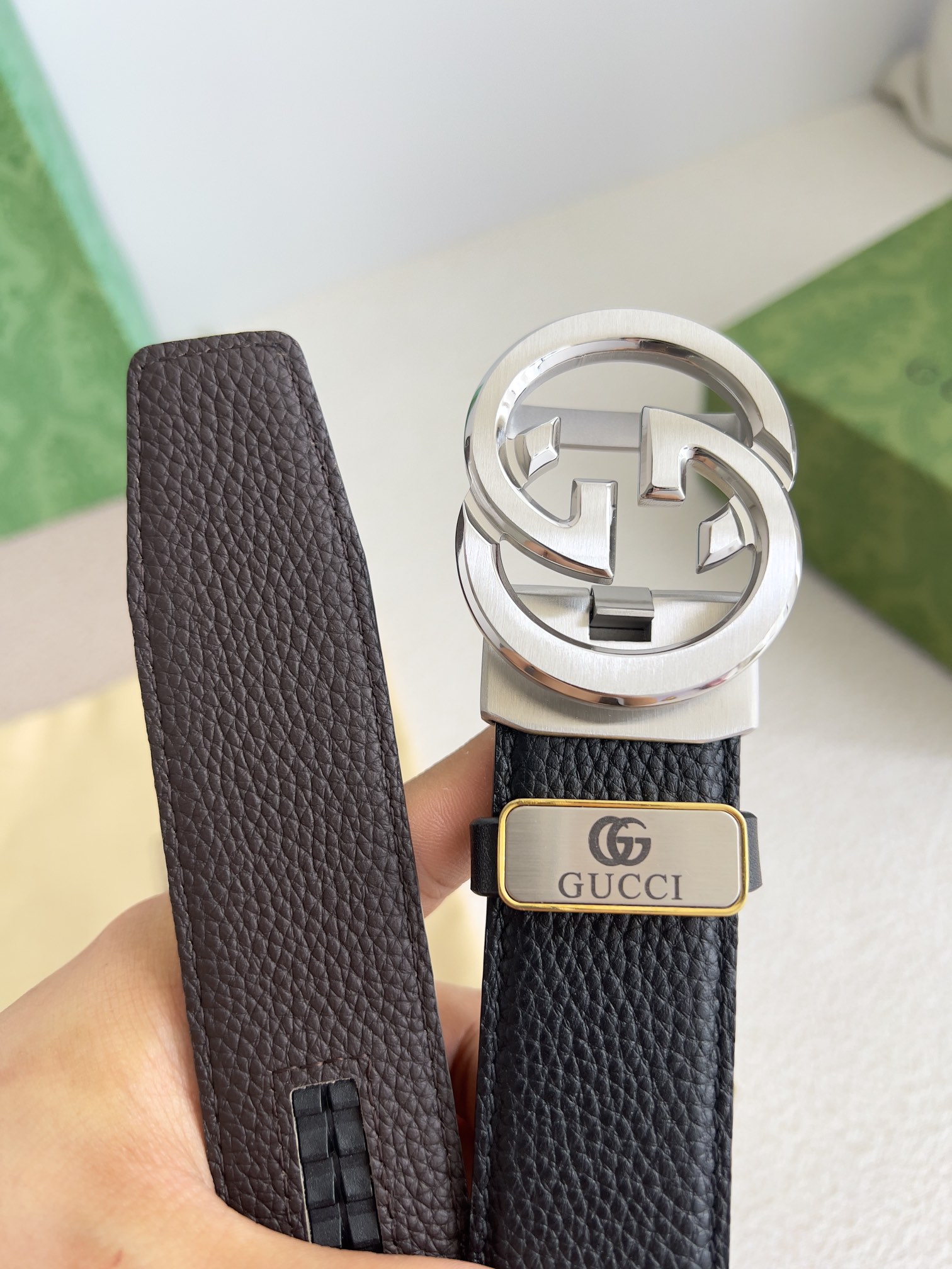 Gucci Men Belt Width 3.5cm