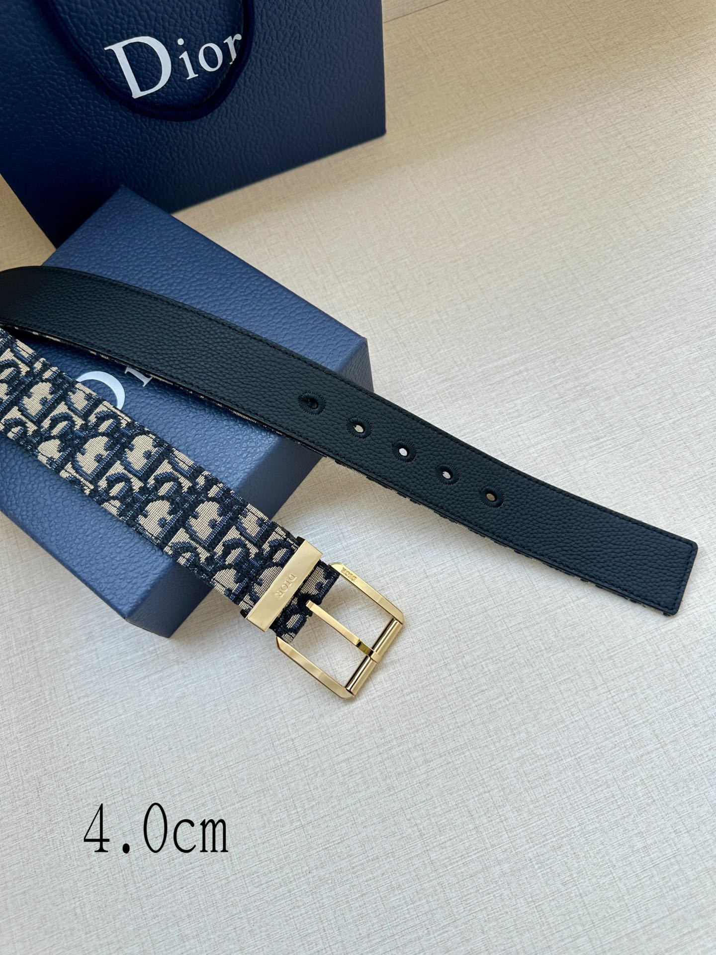 Dior Men Belt Width 4cm