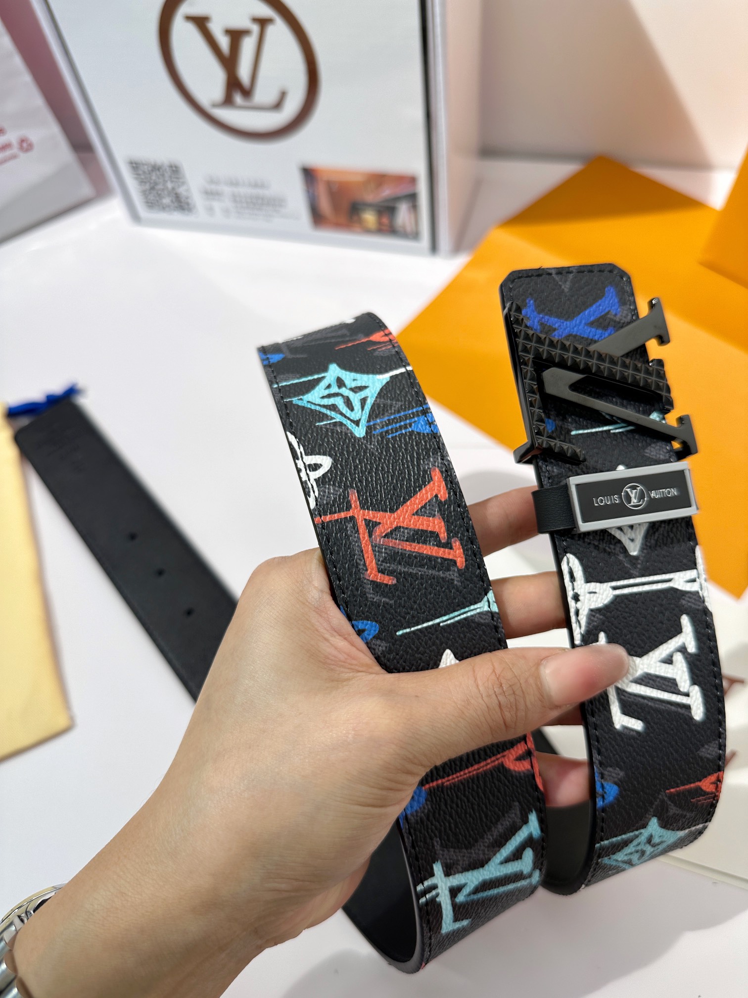 Louis Vuitton Men Belt Width 3.8cm