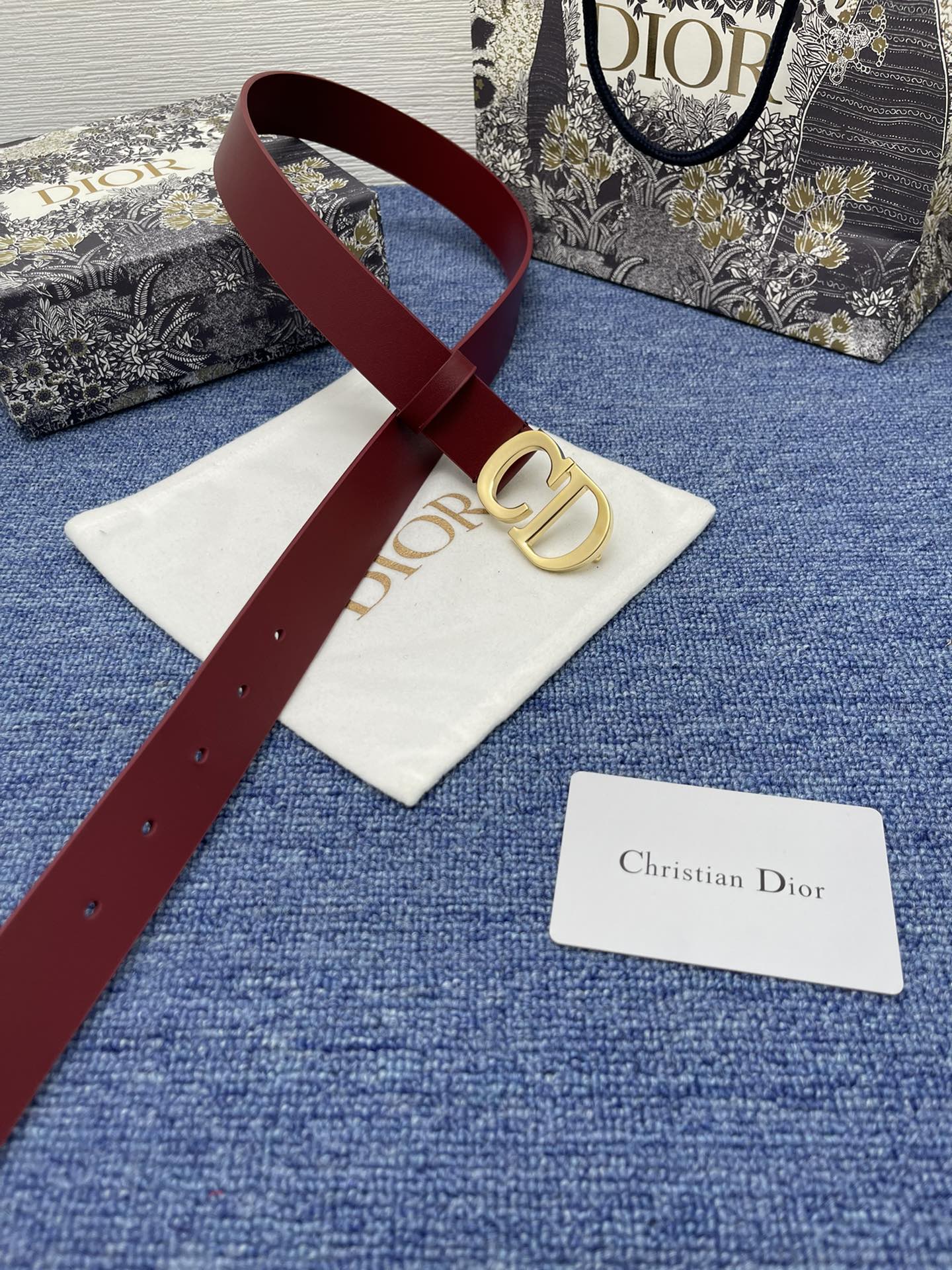 Dior Women Belt Width 3cm