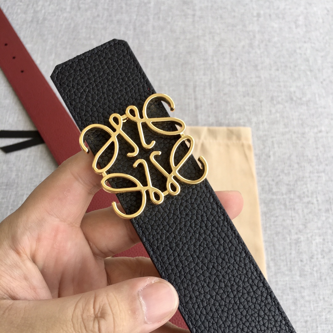 Loewe Men Belt Width 3.8cm