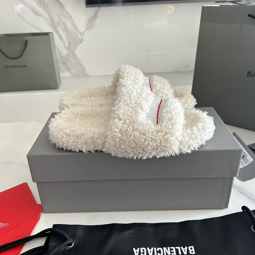 Balenciaga 23FW New Winter Slippers Size 35-41