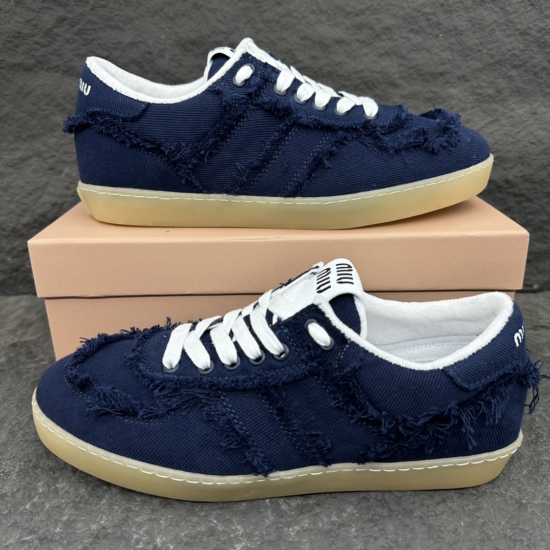MiuMiu Denim denim fabric Sneaker Size 35-40