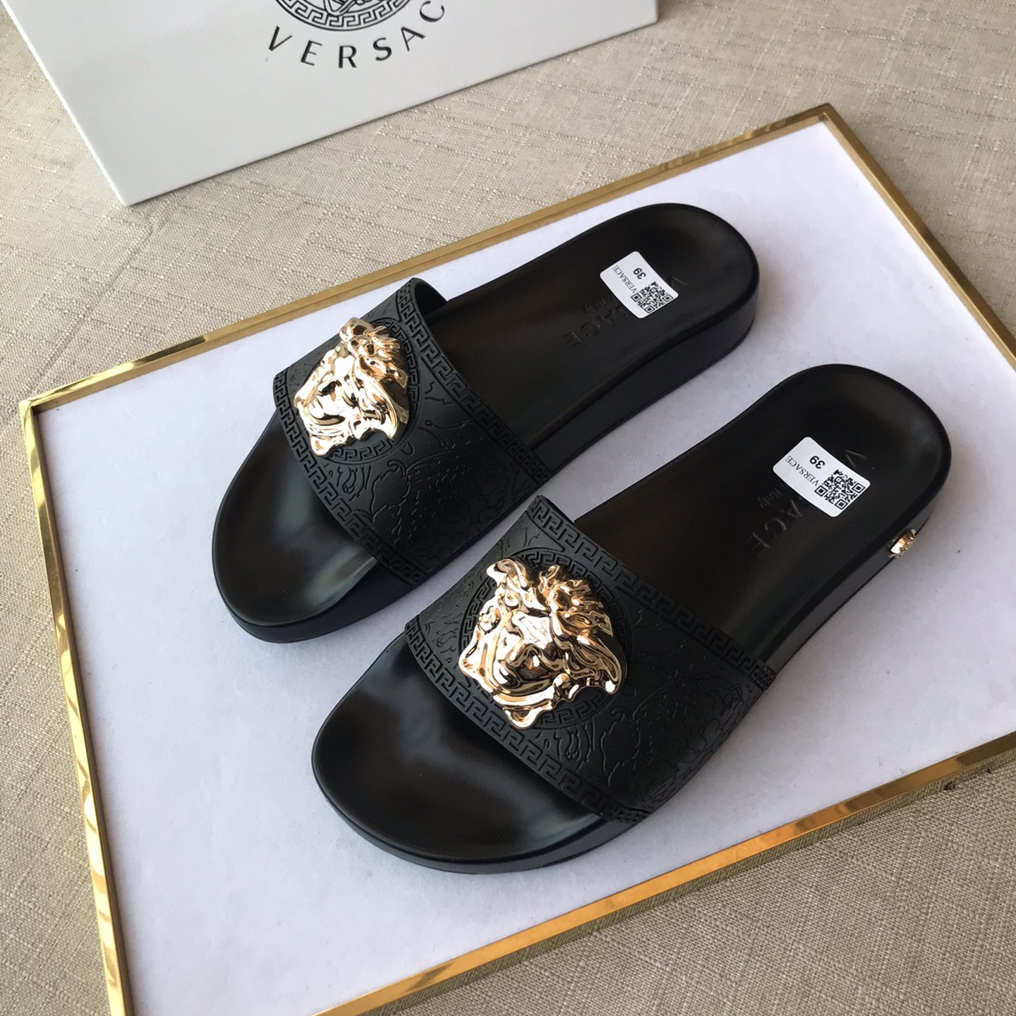 Versace Mens Women Sandals Gr. 36-46