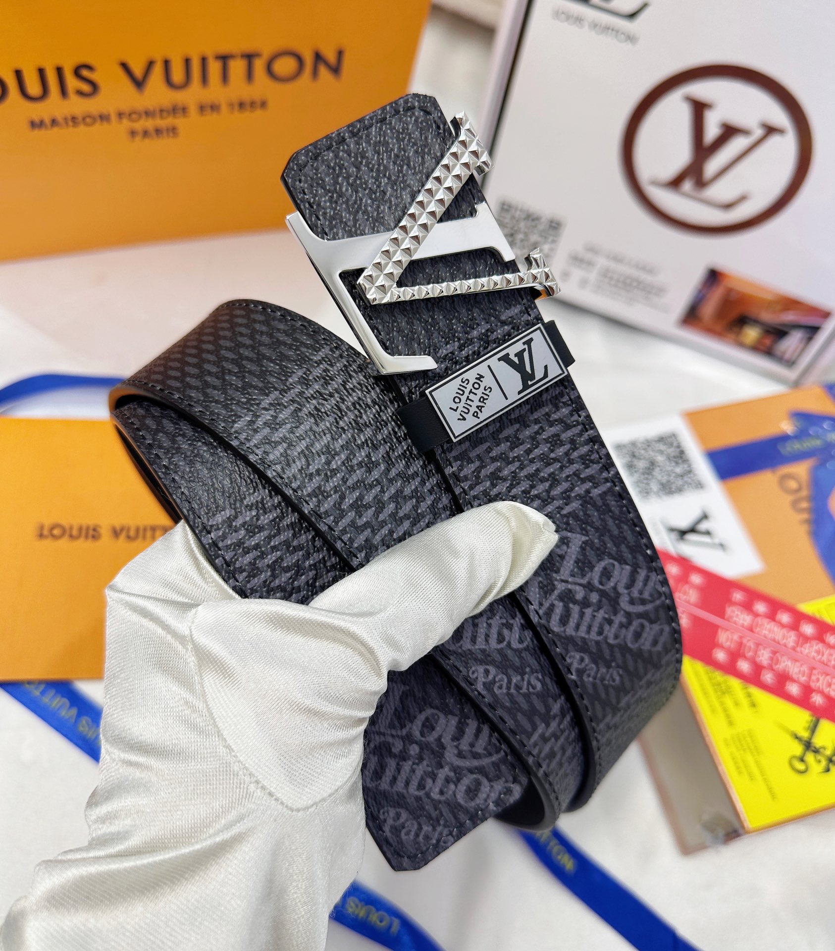 Louis Vuitton Men Belt Width 3.8cm