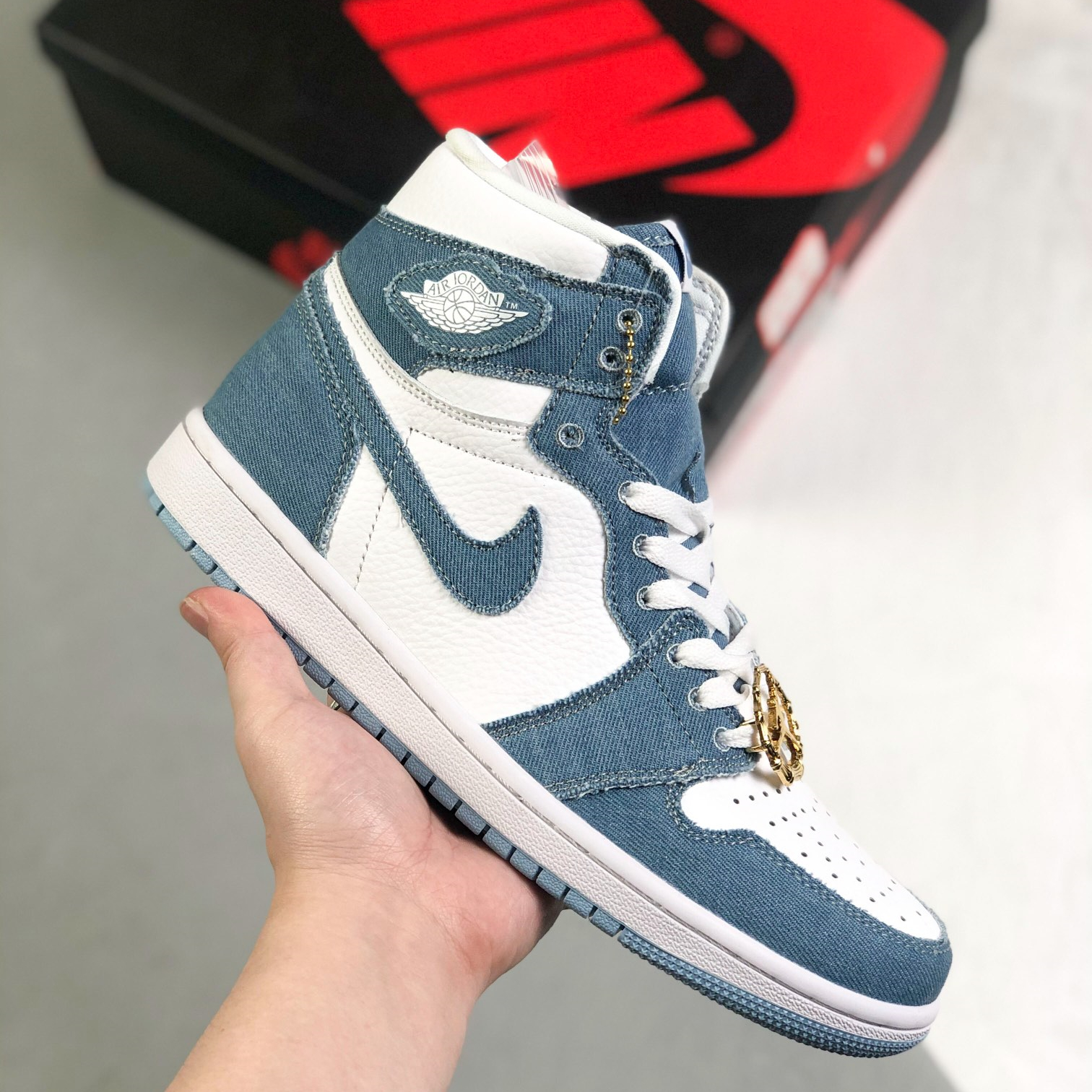 Nike Air Jordan 1 High Top Sneakers Shoes Gr. 36-46